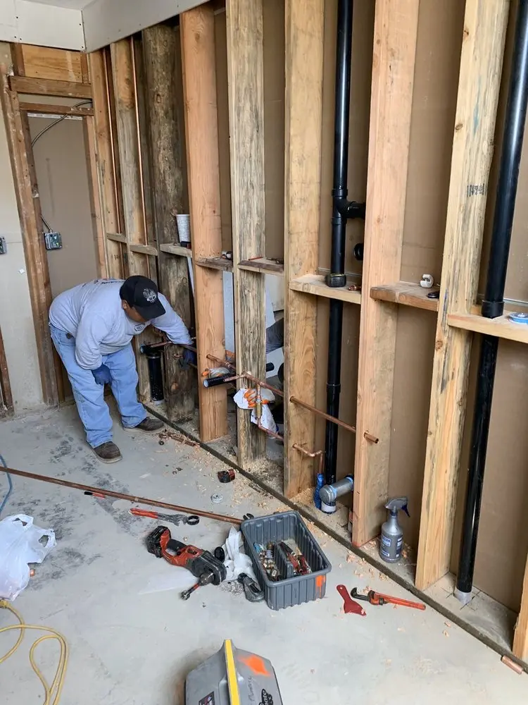 Commercial rough-in plumbing for Gas Line Repair in Cedar City